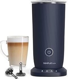 Guía para usar un espumador de leche en la preparación de chocolate caliente