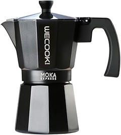 Instrucciones para usar una cafetera italiana de 1 taza