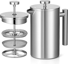 Comparativa entre las mejores cafeteras de émbolo para camping