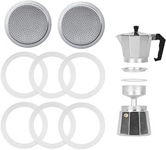 ¿Cuándo no es necesario cambiar la junta de una cafetera italiana?