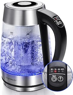 Descubre las mejores ofertas y precios de hervidores de agua de vidrio