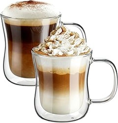Opiniones y experiencias con tazas de cristal para cappuccino