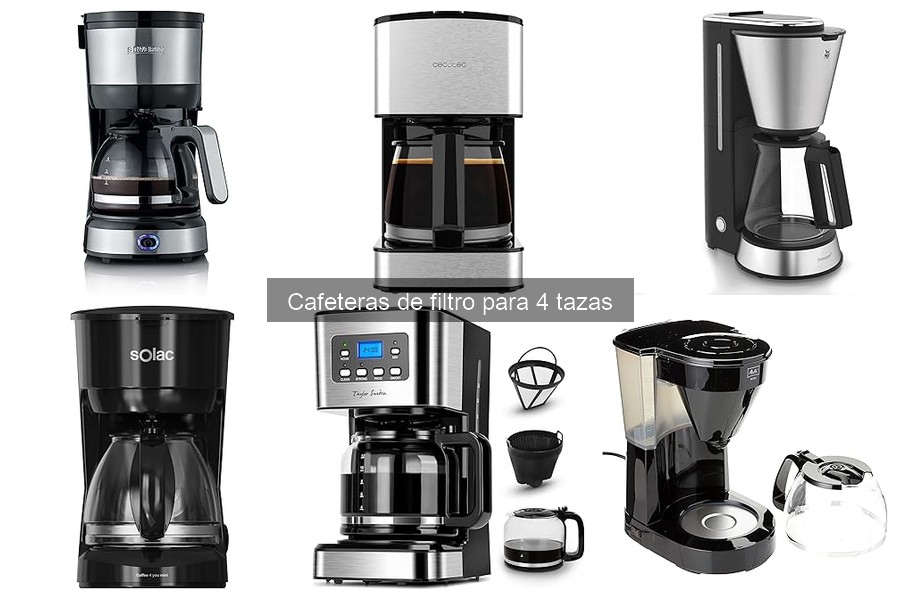 Accesorios Esenciales para Cafeteras de Filtro de 4 Tazas