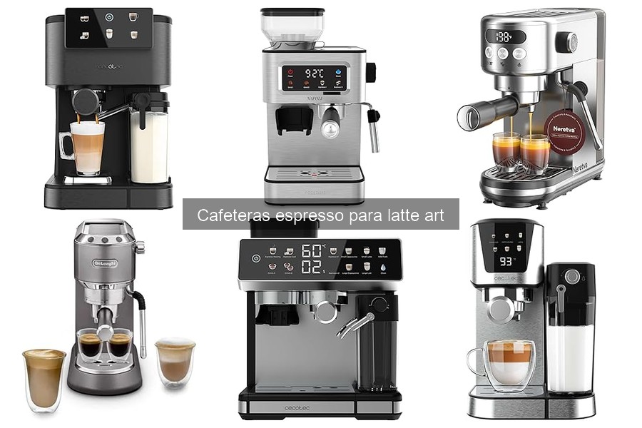 Accesorios Esenciales para Latte Art con Cafeteras Espresso