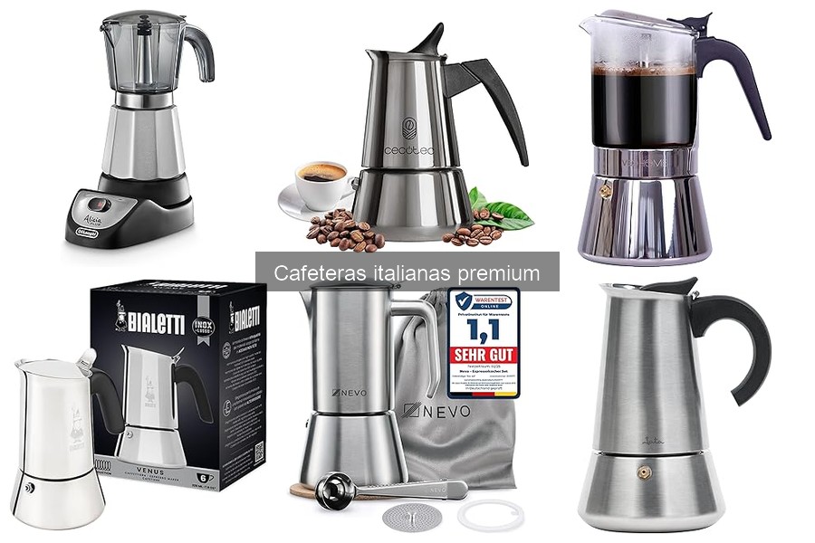 Accesorios esenciales para tu cafetera italiana premium