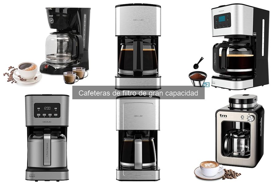 Accesorios Imprescindibles para Cafeteras de Filtro de Gran Capacidad