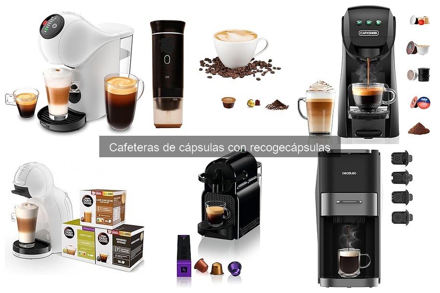 Alternativas a cafeteras de cápsulas con recogecápsulas