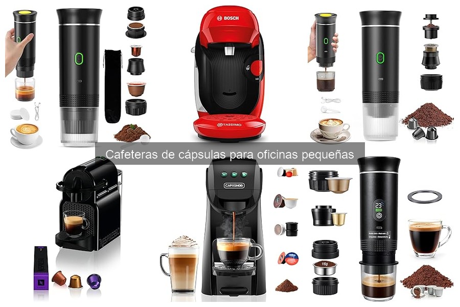Alternativas a cafeteras de cápsulas en oficinas pequeñas