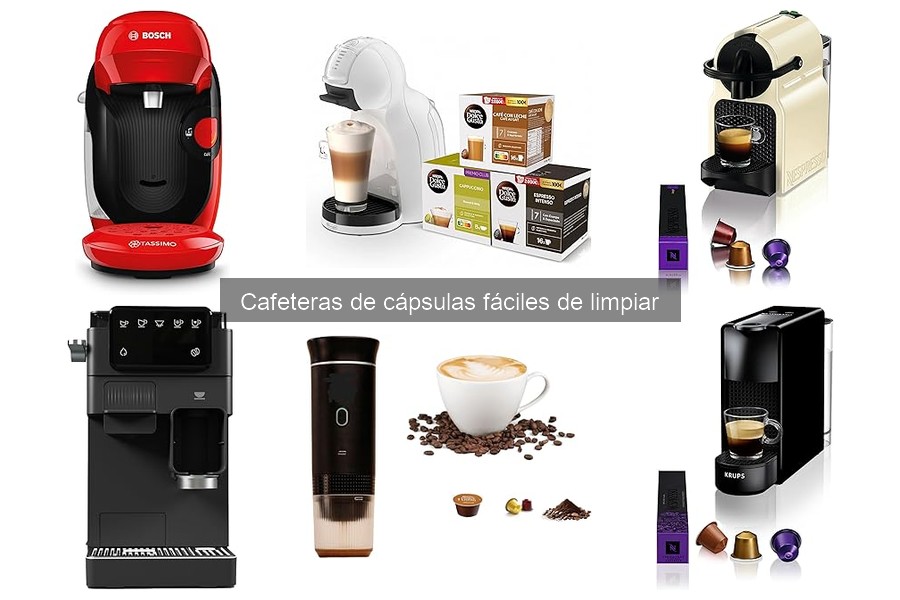 Alternativas a cafeteras de cápsulas fáciles de limpiar