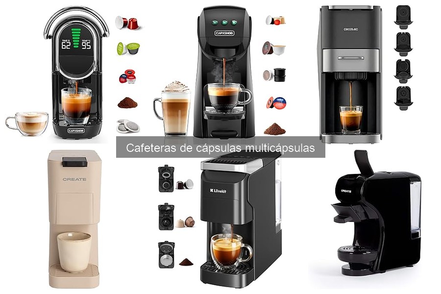 Alternativas a cafeteras de cápsulas multicápsulas