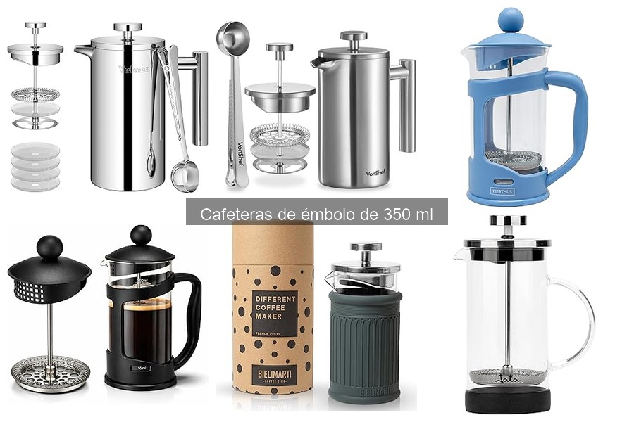 Alternativas a Cafeteras de Émbolo de 350 ml: Guía 2023