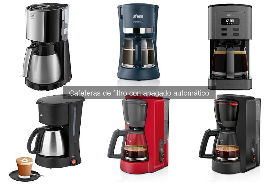 Alternativas a Cafeteras de Filtro con Apagado Automático