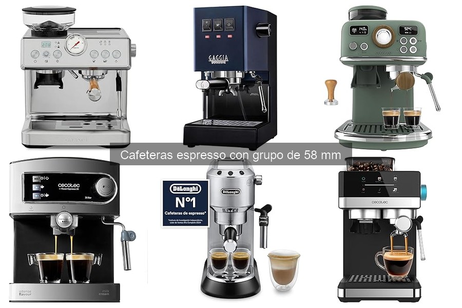 Alternativas a cafeteras espresso 58 mm: descubre opciones efectivas