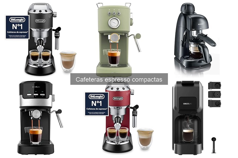 Alternativas a cafeteras espresso compactas para hacer café
