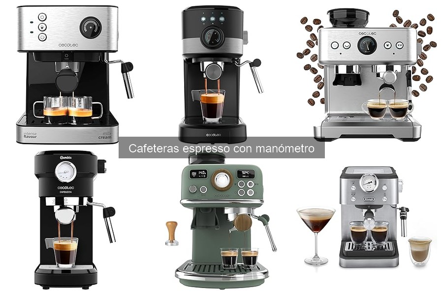 Alternativas a cafeteras espresso con manómetro: ¡Descúbrelas!