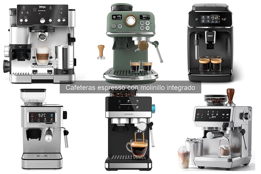 Alternativas a cafeteras espresso con molinillo integrado