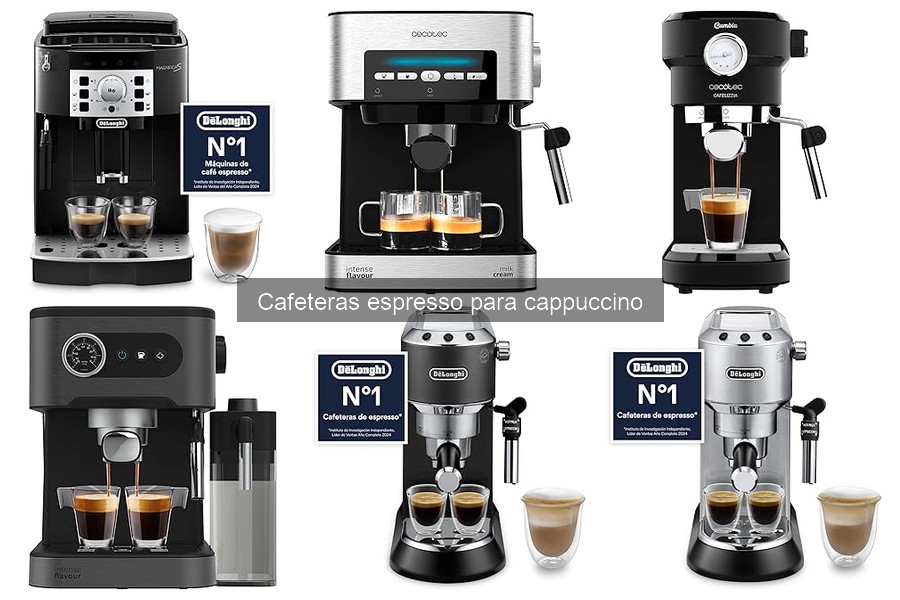 Alternativas a cafeteras espresso para hacer cappuccino