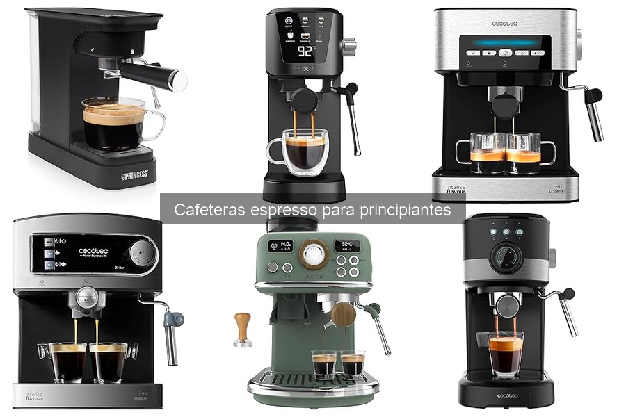 Alternativas a cafeteras espresso para principiantes