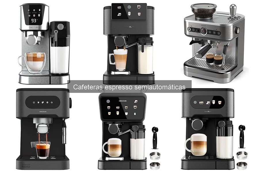 Alternativas a cafeteras espresso semiautomáticas para principiantes