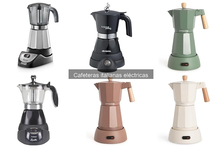 Alternativas a cafeteras italianas eléctricas para disfrutar café