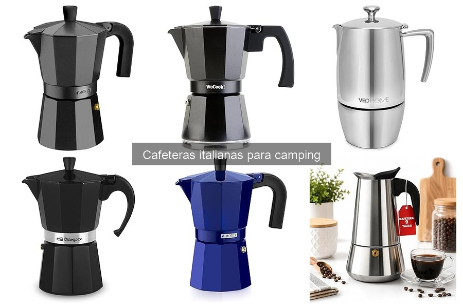 Alternativas a cafeteras italianas para camping: opciones prácticas