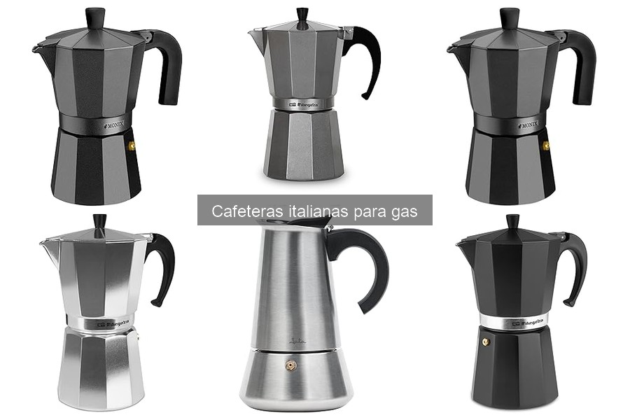 Alternativas a cafeteras italianas para gas: ¡Descubre las mejores!