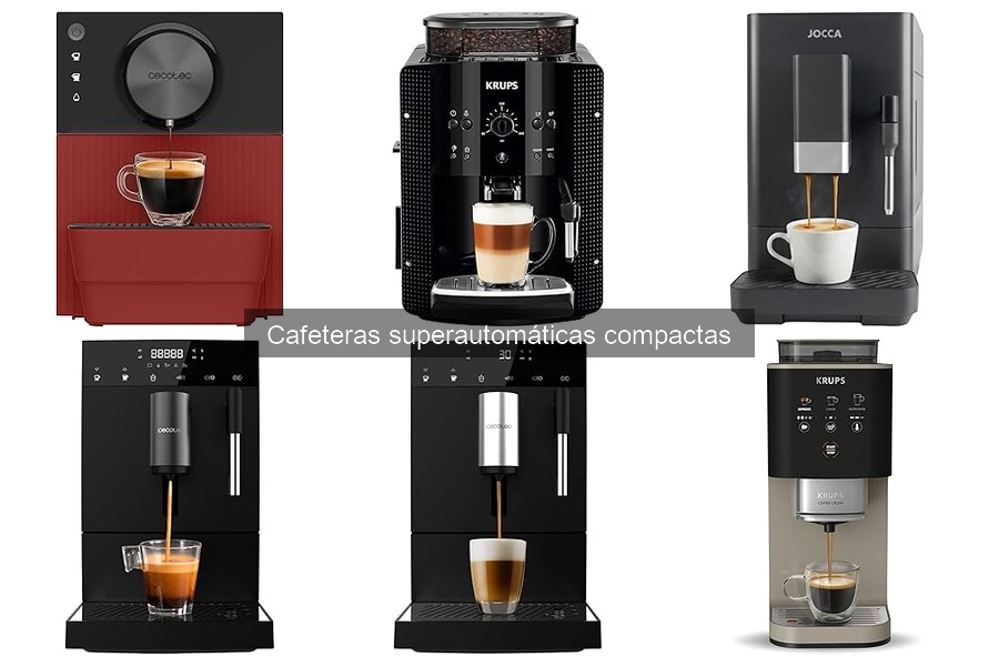 Alternativas a Cafeteras Superautomáticas Compactas