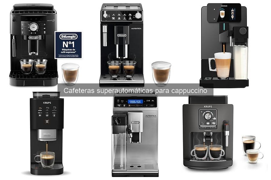 Alternativas a cafeteras superautomáticas para cappuccino