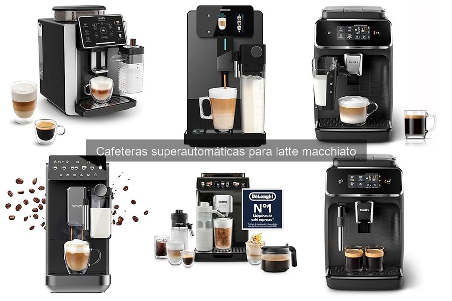 Alternativas a cafeteras superautomáticas para latte macchiato