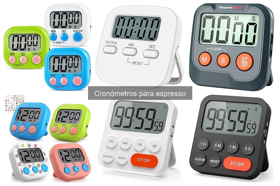 Alternativas a cronómetros para espresso: opciones efectivas