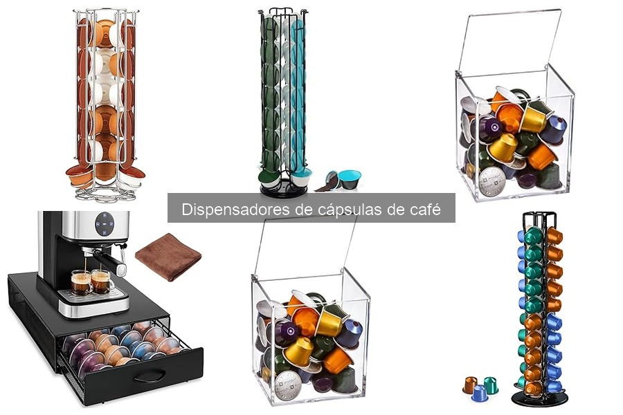 Alternativas a dispensadores de cápsulas de café para organizar