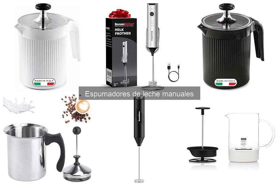 Alternativas a Espumadores de Leche Manuales para Casa