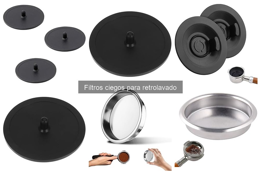 Alternativas a filtros ciegos para retrolavado en café