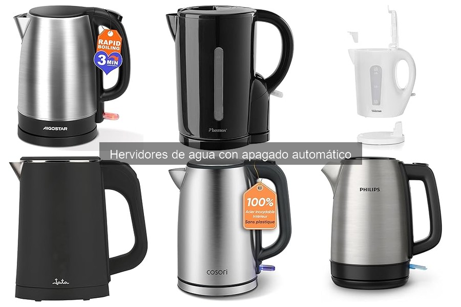 Alternativas a hervidores de agua con apagado automático