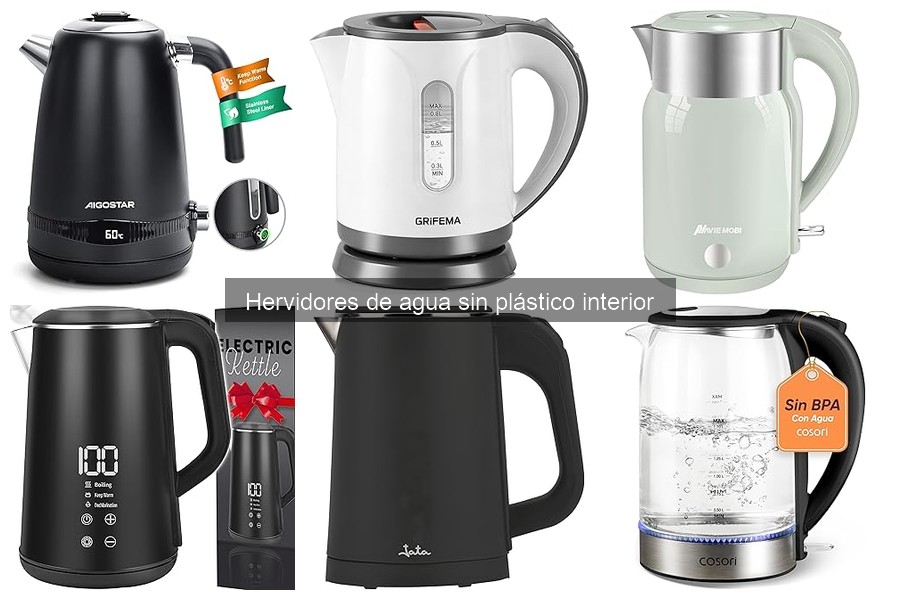 Alternativas a Hervidores sin Plástico Interior: Comparativa