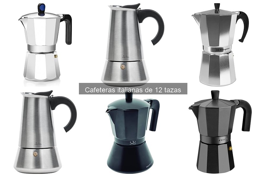 Alternativas a la cafetera italiana de 12 tazas