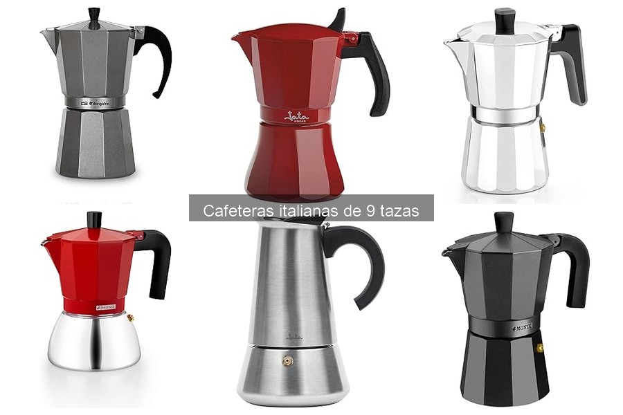 Alternativas a la cafetera italiana de 9 tazas