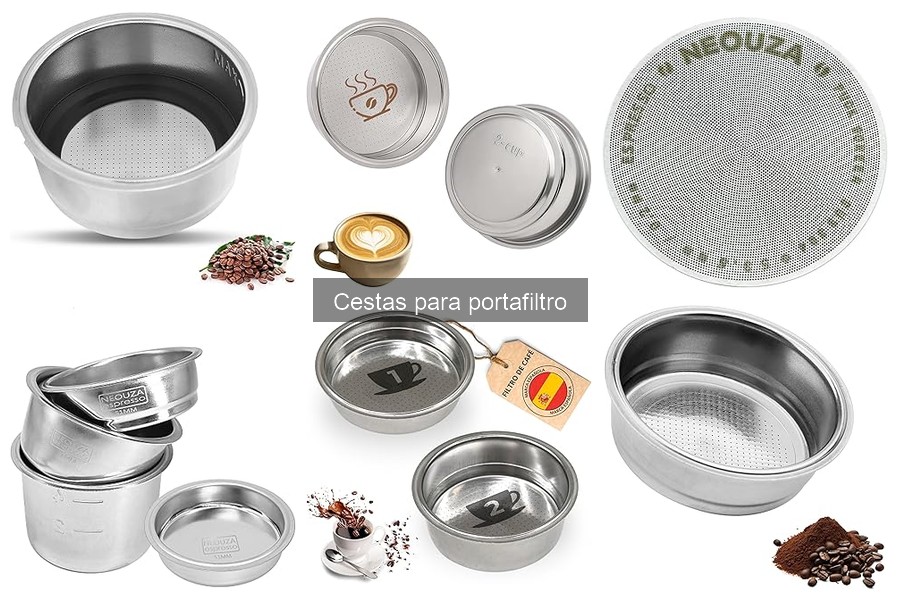 Alternativas a las cestas para portafiltro en café