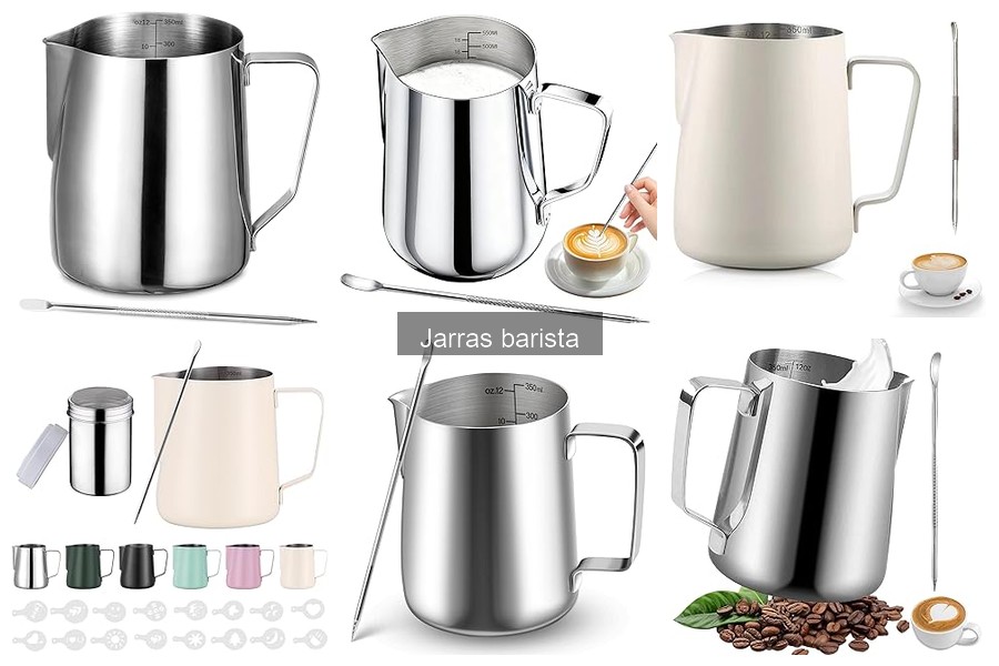 Alternativas a las jarras barista para preparar café