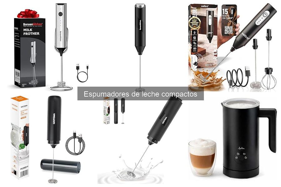 Alternativas a los Espumadores de Leche Compactos