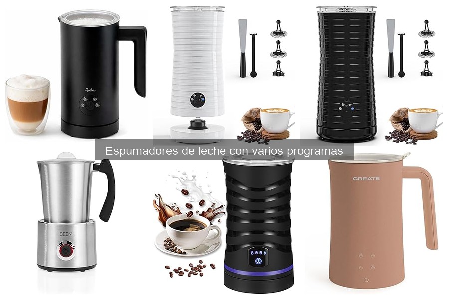 Alternativas a los espumadores de leche eléctricos para café