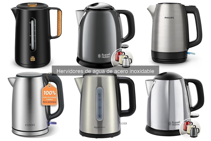 Alternativas a los Hervidores de Agua de Acero Inoxidable