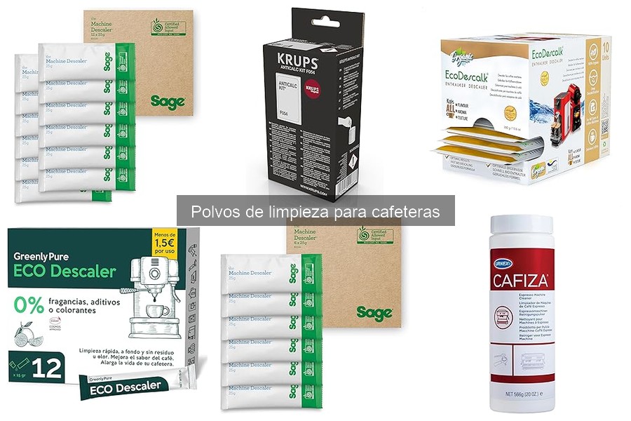 Alternativas a los Polvos de Limpieza para Cafeteras