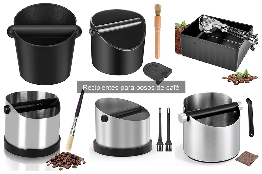 Alternativas a los recipientes para posos de café