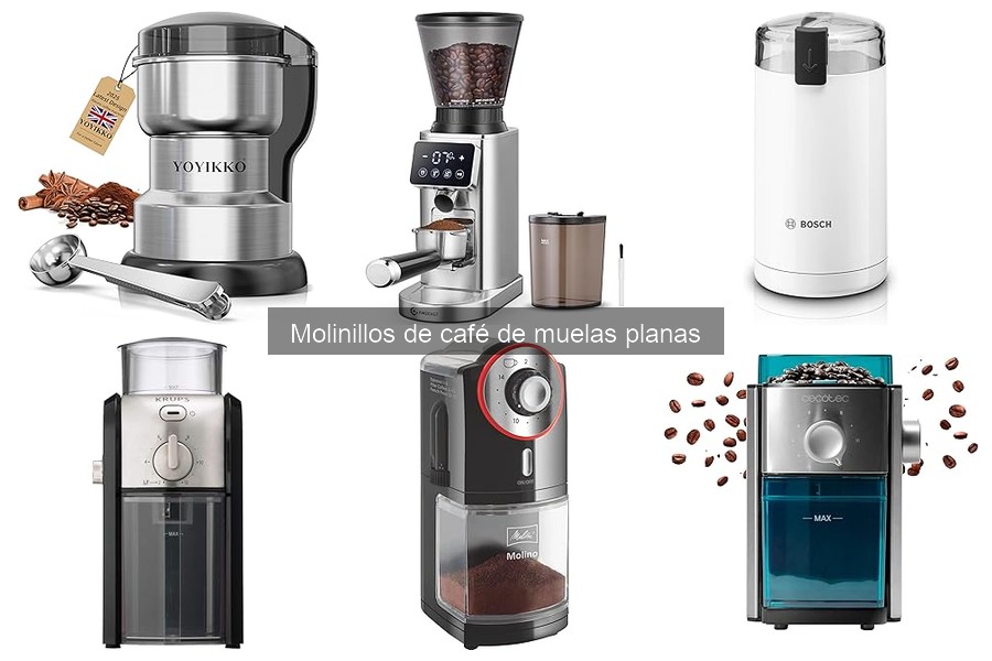 Alternativas a molinillos de café de muelas planas