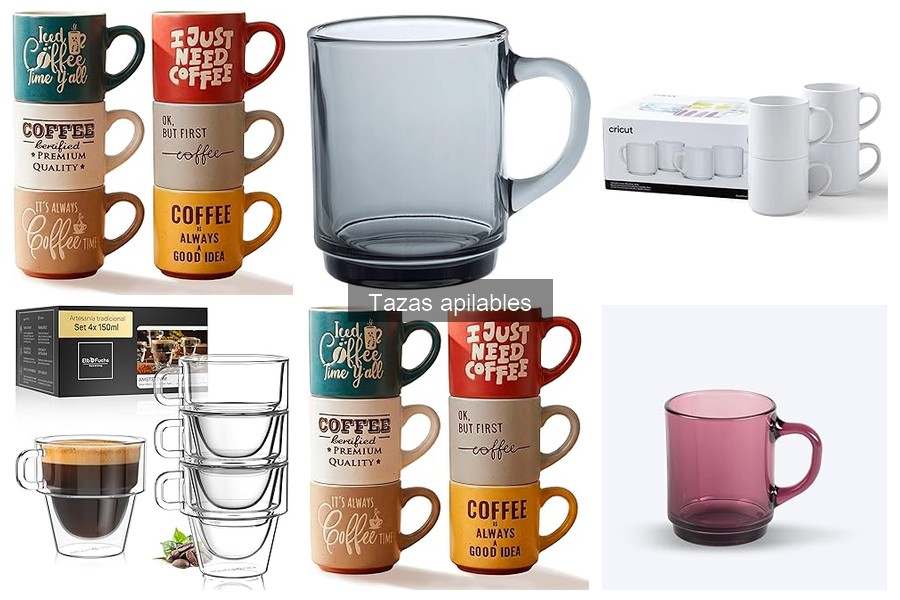 ** Alternativas a Tazas Apilables para Ahorrar Espacio en Cocina