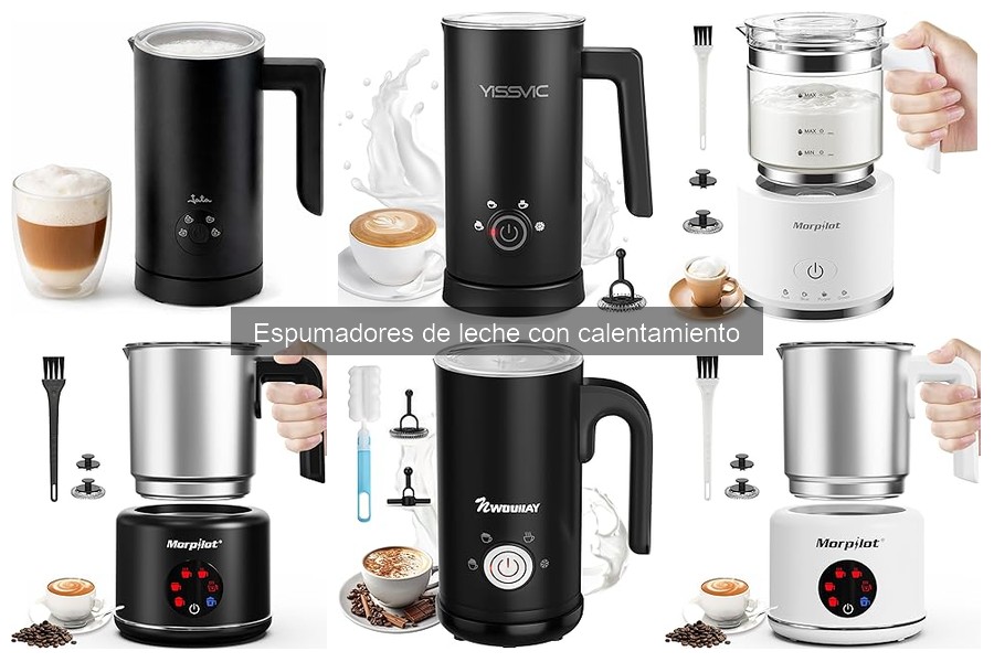 Alternativas al espumador de leche con calentamiento