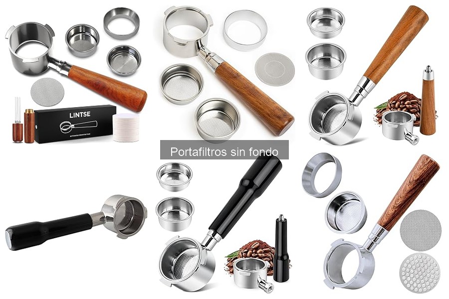 Alternativas al portafiltros sin fondo para café en casa