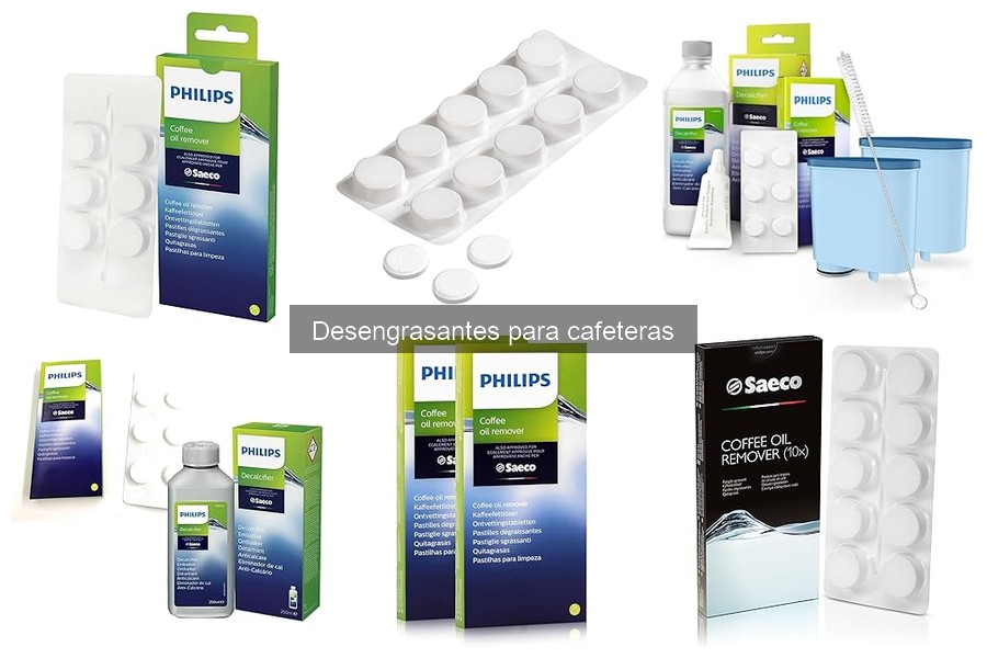 Análisis de desengrasantes populares para cafeteras