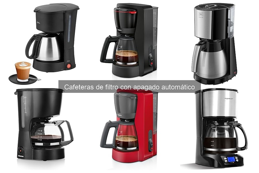 Beneficios de una cafetera de filtro con apagado automático